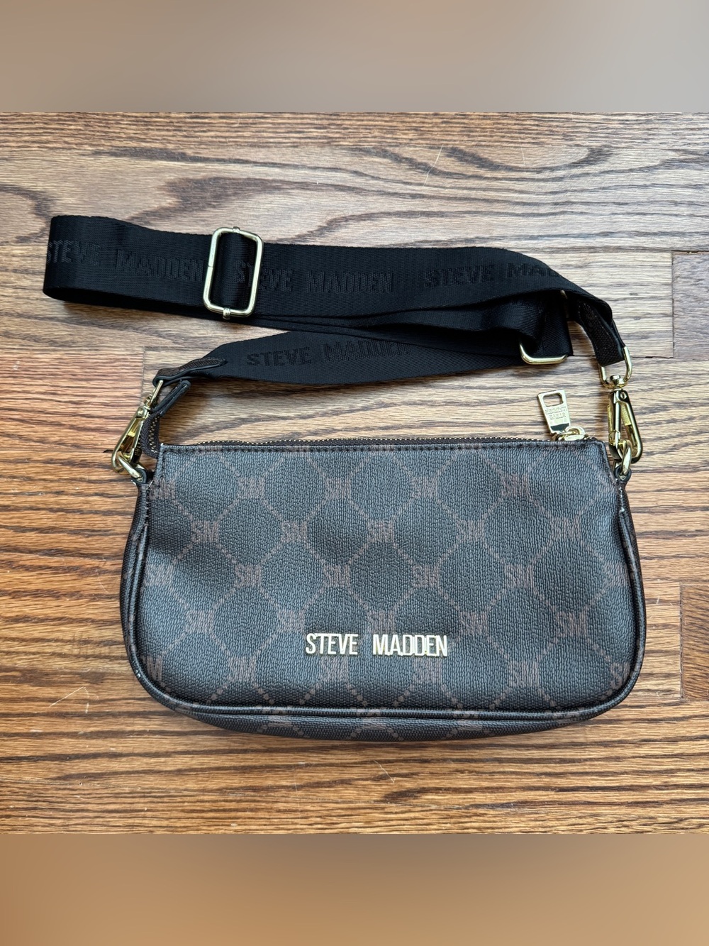 Steve Madden Brown Crossbody Bag